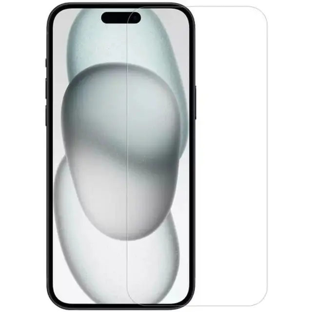 Non Full Cover Tempered Glass Αντιχαρακτικό Τζάμι για iPhone 15 Plus– Clear OEM