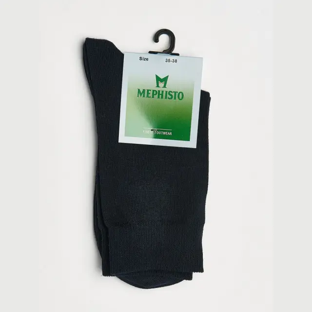 Mephisto Κάλτσες Unisex 80% Βαμβάκι 17% Πολυαμίδιο 3% Ελαστικό Μπλέ MEP/SOLE NAVY
