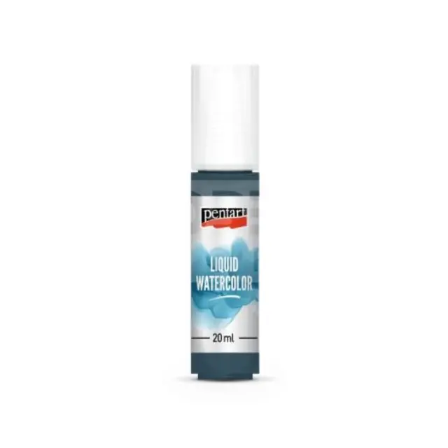 Liquid watercolor, χρώμα ακουαρέλας Pentart 20ml, sky blue