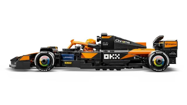 Lego Speed ​​Champions Mclaren F1 Team Mcl38 Racing Car (77251) (LGO77251) 3