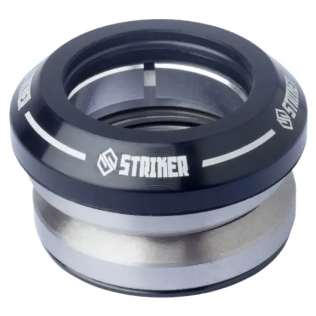 Striker Integrated Freestyle Scooter Headset - Black