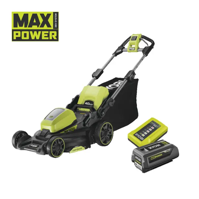 Ryobi 5133005496 Χλοοκοπτική μηχανή Μπαταρίας 36V 40cm RY36LM40A-140 Lawnmower (1x 4.0Ah)