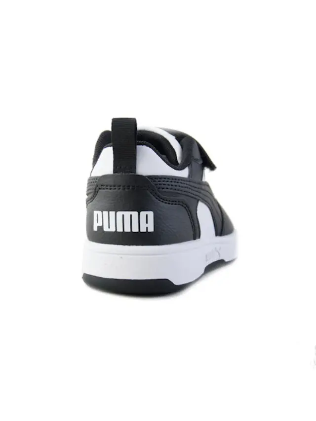 Puma Rebound V6 Lo Black-White 397419-01 - 34 3