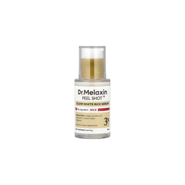 Dr.Melaxin Peel Shot Glow White Rice Serum Ενυδατικός Ορός Προσώπου, 30ml