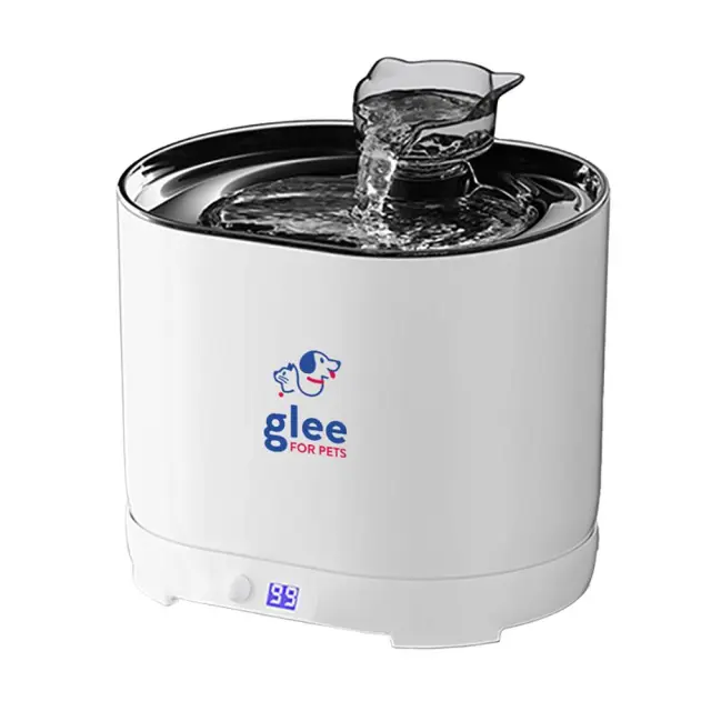 Glee Krini Αυτόματο & Επαναφορτιζόμενο Συντριβάνι Λευκό 2.2Lt Λευκό