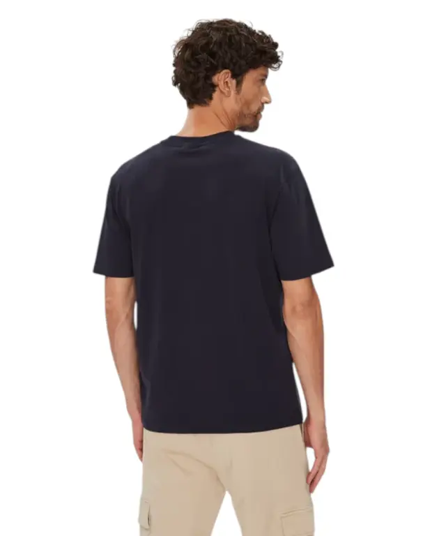Napapijri - Ανδρικό T-shirt S Smallbox Regular Fit NP0A88TR-176 Μπλε Σκούρο - XL 3