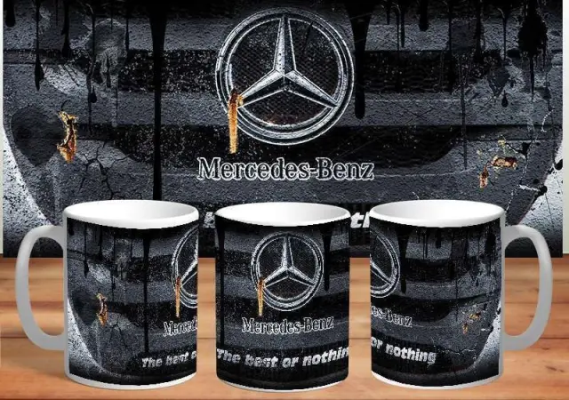 κούπα mercedes κεραμική 330ml λευκη με συσκευασία δώρου " με δυνατότητα προσθήκης ονόματος η ευχές (fx)