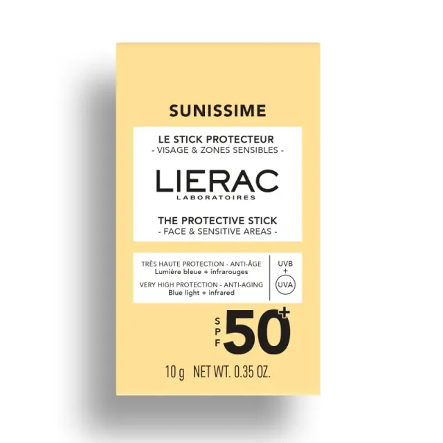 Lierac | Sunissime The Protective Sun Stick Προστατευτικό Στικ για Πρόσωπο & Ευαίσθητα Σημεία SPF50+ | 10g