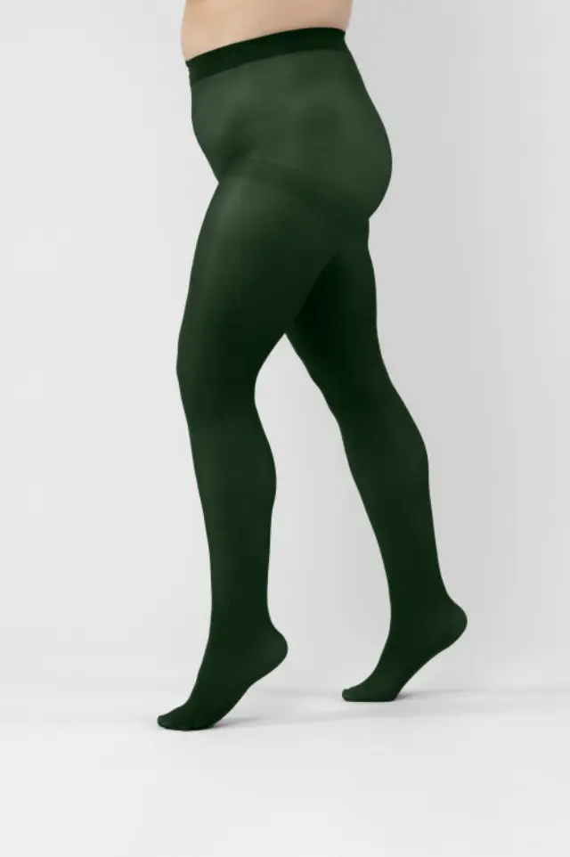 Καλσόν plus size πράσινο 2
