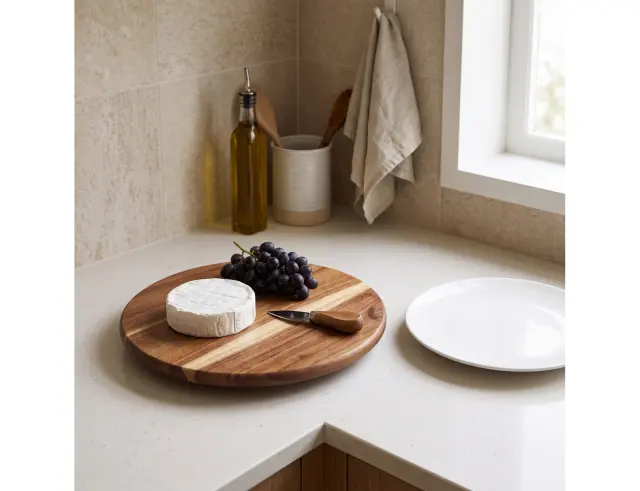 Πλατώ σερβιρίσματος τυριών Secret de Gourmet με διαστάσεις 30x30x1cm 188887