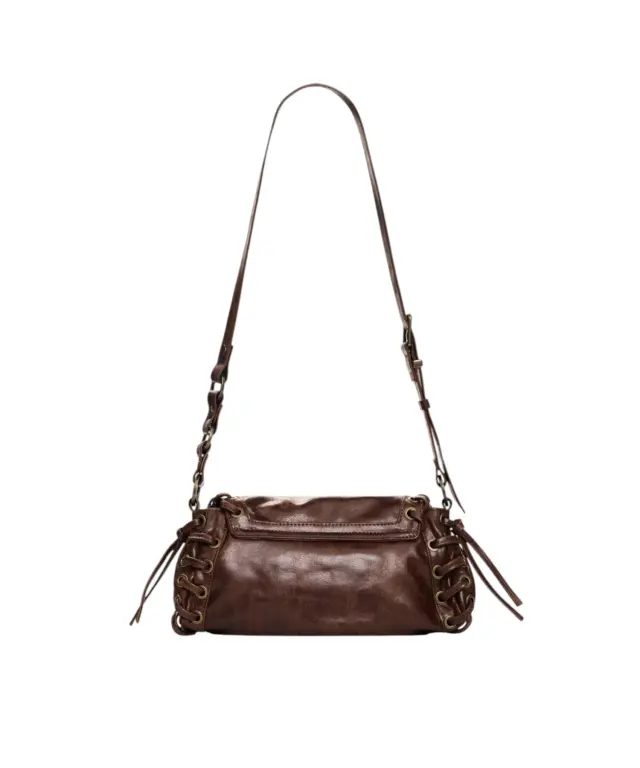 Desigual - Γυναικεία Τσάντα Ώμου Galaxy Zarauz 26WAXP43-6009 Καφέ 3