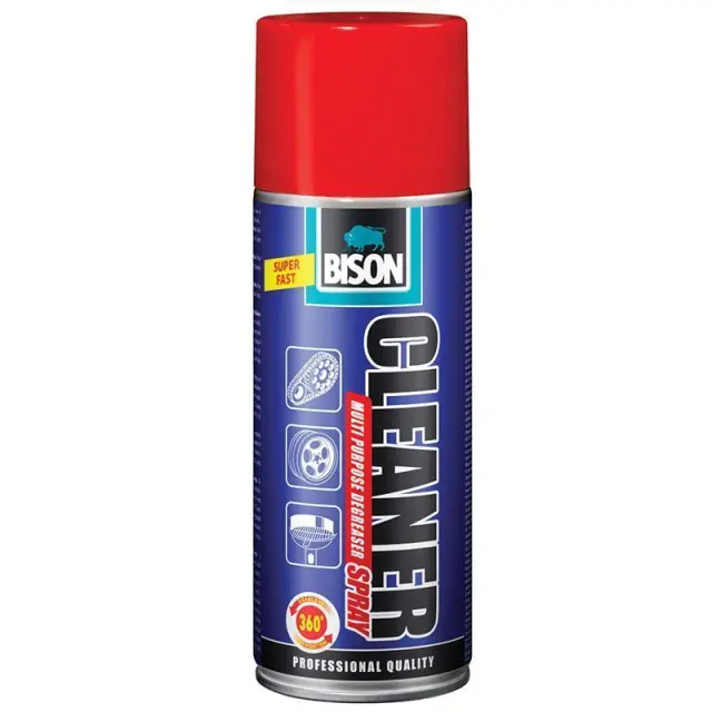 BISON 66343 - Cleaner Spray Καθαριστικό και απολιπαντικό γενικής χρήσης για μέταλλο 400ml.