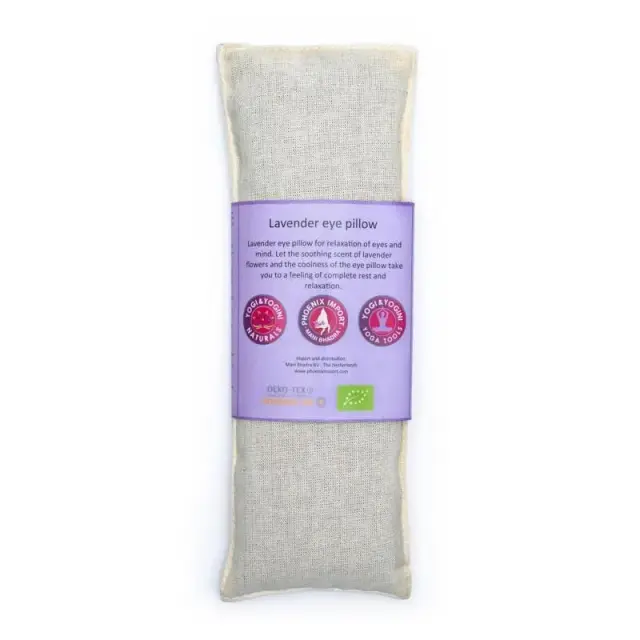 Yoga Eye Pillow Μαξιλαράκι Ματιών Yogi + Yogini Organic Naturel