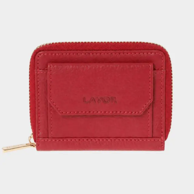 Δερμάτινο Πορτοφόλι Lavor 1-6195 Κόκκινο - ONESIZE