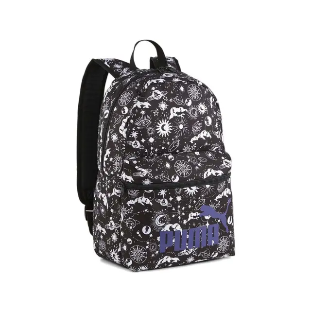 Puma Adult Phase Allover Print Backpack Μαύρο - Μπλε 079948-14 (Puma) - One Size