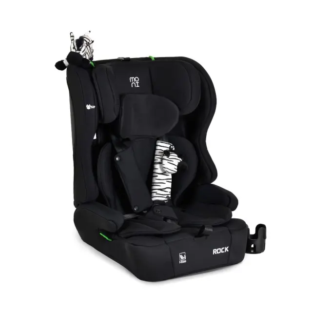 Moni Παιδικό Κάθισμα Αυτοκινήτου Rock 76-150cm Midnight Black 3801005153237