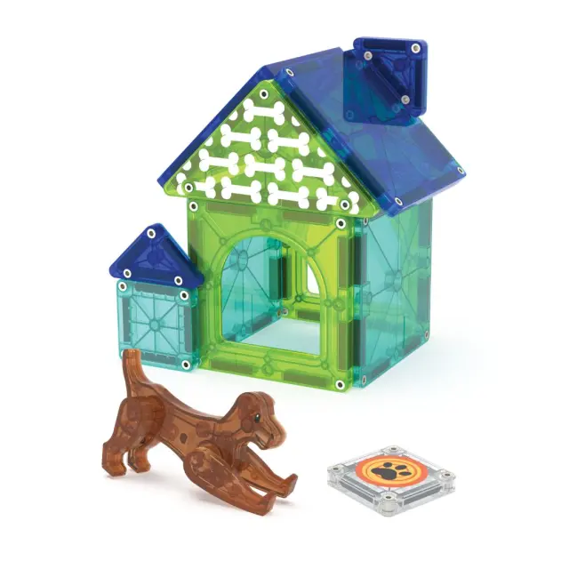 Magna-Tiles Μαγνητικά Πλακίδια Dog House 13 Κομμάτια (3+ ετών) 252013DH 3