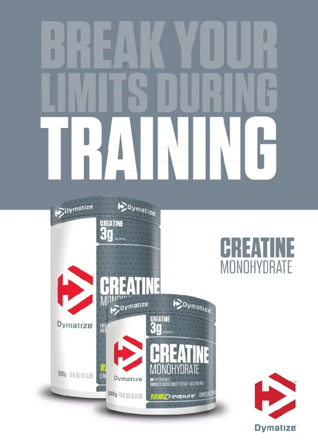 Dymatize Creatine Monohydrate Creapure 300g Unflavoured (4029679676879) 2