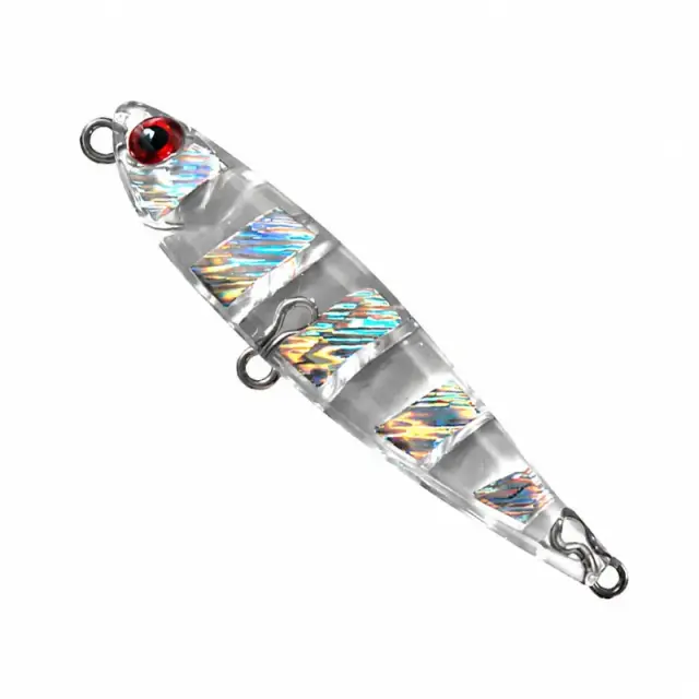 Soul Lures Ghostler Micro 55S 5gr 01 - Crystal Zebra UV