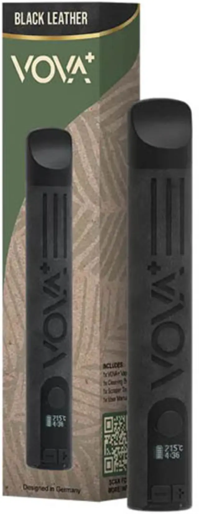 Vova Dab Pen PLUS - Vaporizer 1000mAh - Μαύρο Δέρμα (for Herbs)