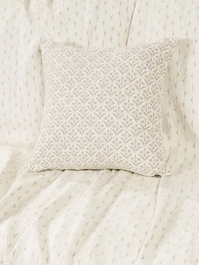 Ριχτάρι Πολυθρόνας 180x180 Nima Roselle Ivory 55% Chenille-25% Cotton-20% Polyester 2