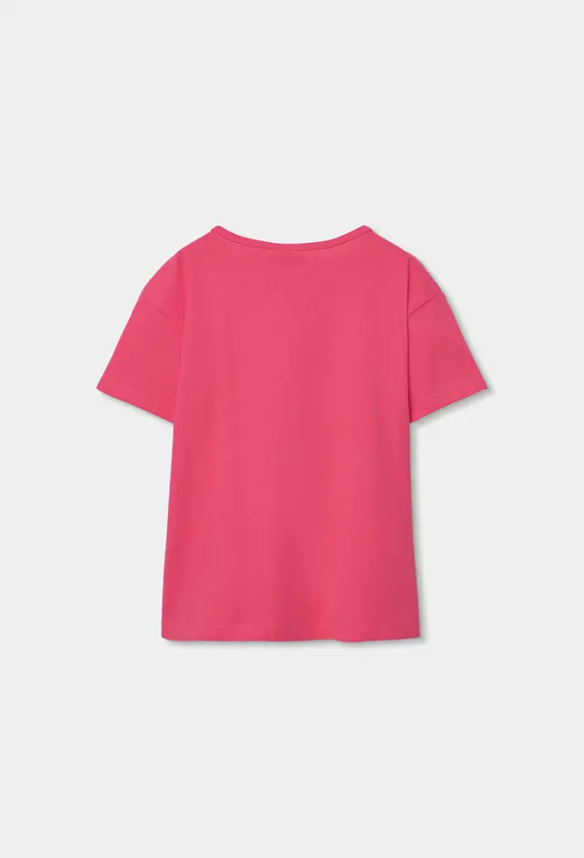 Boboli Knit t-shirt με τύπωμα για κορίτσι 493028-3826 2
