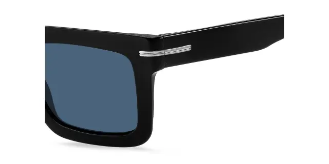 Hugo Boss Ανδρικά Γυαλιά Ηλίου με Μαύρο Σκελετό και Μπλε Φακό BOSS 1501/S INA/KU 2