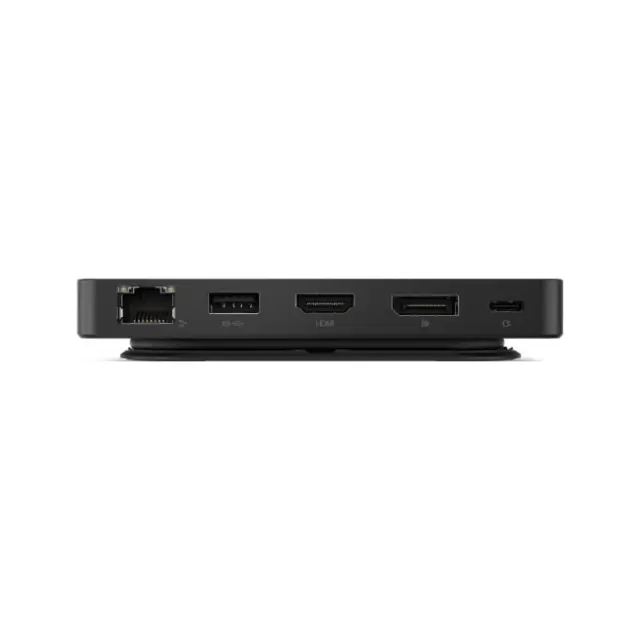 Lenovo Travel Docking Station με Dock / USB-C / Διπλό USB-C HDMI/DisplayPort 4K Ethernet Μαύρο 2