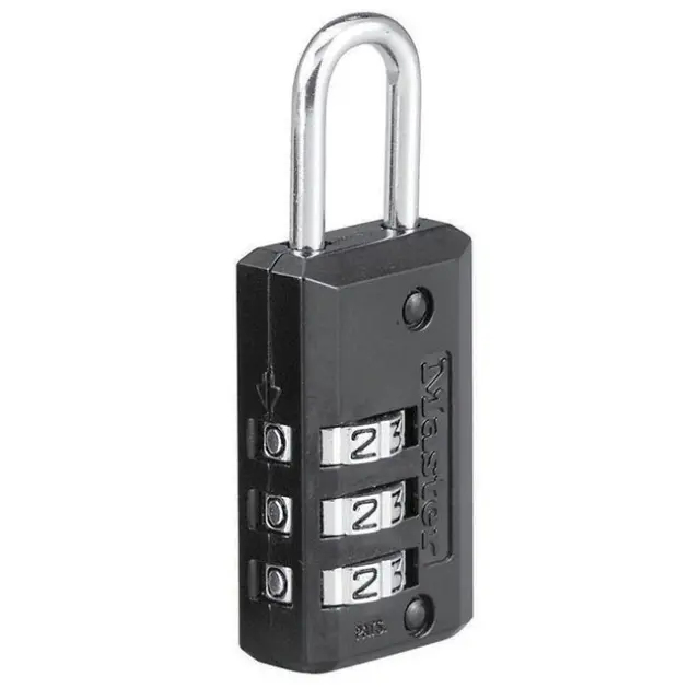 Master Lock 646EURD - Λουκέτο αποσκευών 20mm με συνδυασμό και μπρούτζινο λαιμό