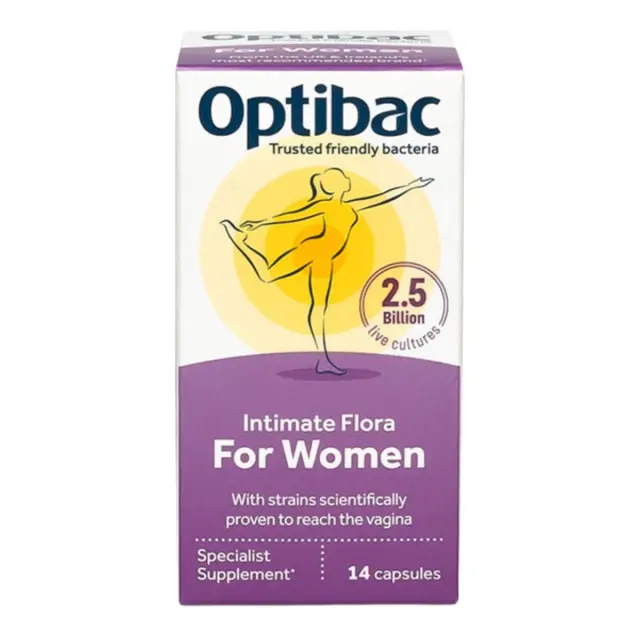 Optibac Intimate Flora Προβιοτικά για την Γυναίκα 14 κάψουλες