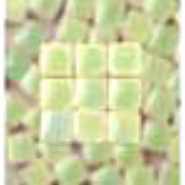 Mini Κεραμική Ψηφίδα 5x5x3mm, Pistachio green, WG04 ~10gr ~100τεμ