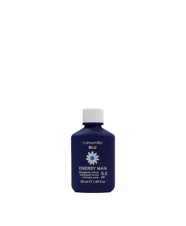 Camomilla Blu | Energy Man Intimate Wash Υγρό Καθαρισμού για την Eυαίσθητη Περιοχή του Άνδρα | 50ml