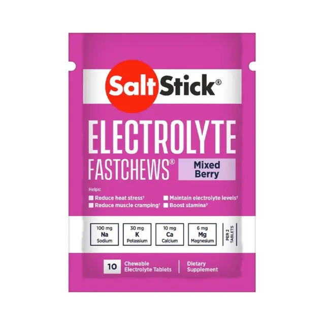 Fast-Acting Hydration FastChews 1 Packet Mixed Berry SaltStick
