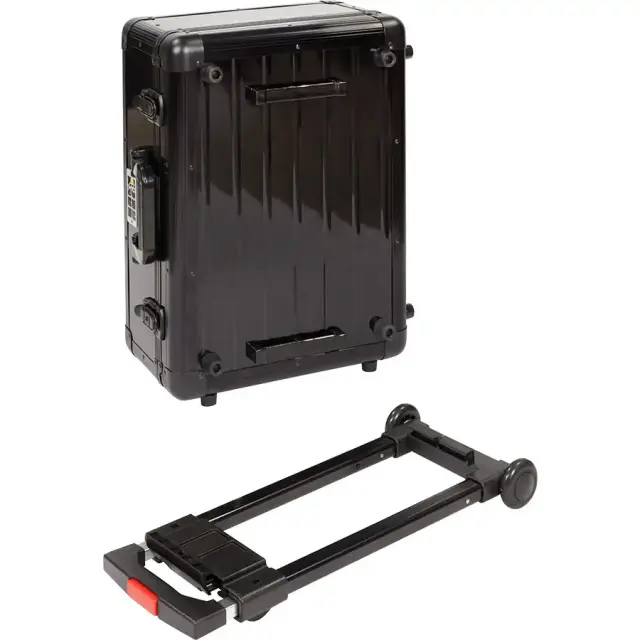 WALKASSE WMC-ALMIXCD Flight Case Multi Format CDJ/MIXER PLUS Black (Trolley Wheels). 3