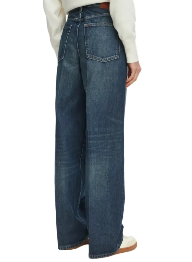 CalvinKlein γυναικείο παντελόνι τζιν baggy LV047H751G-1 2