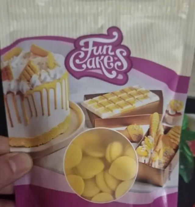 FunCakes Deco Melts - Κίτρινο - 250γρ.