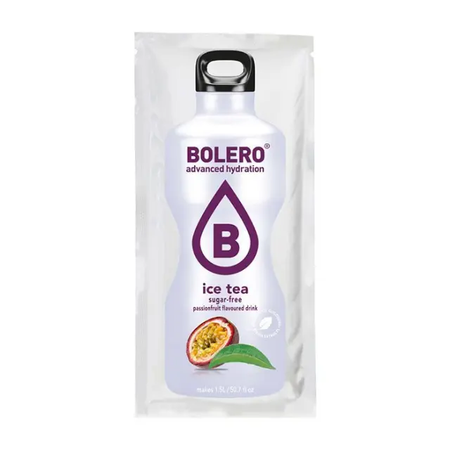 Bolero Passionfruit Flavoured Ice Tea Flavoured Drink Mix Powder ΧΓ 9gr