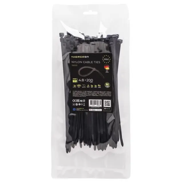 Ties 4.6x200 Black (100 pcs)