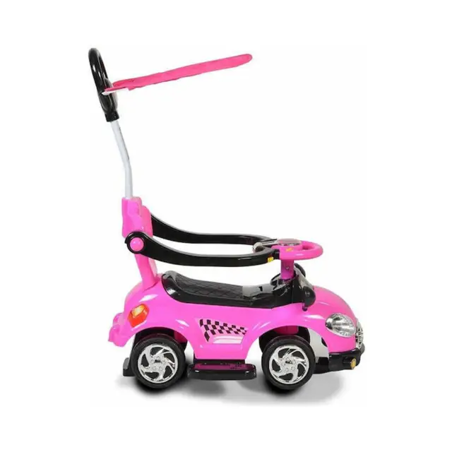 Περπατούρα Αυτοκινητάκι Με λαβή Γονέα Ride On Paradise Pink 3800146230289 3