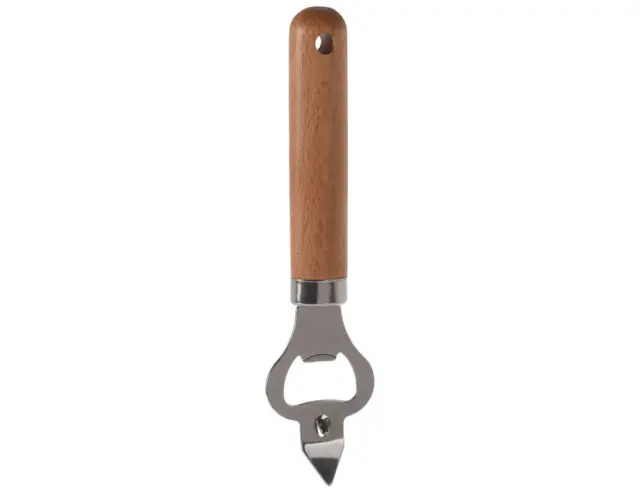 Ανοιχτήρι μπουκαλιών Excellent Houseware με ξύλινη λαβή, 17cm 170485430 2