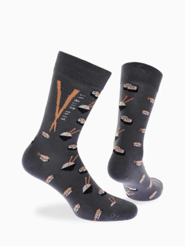 Walk ανδρικές βαμβακερές κάλτσες Sushi W1064-37-1 2