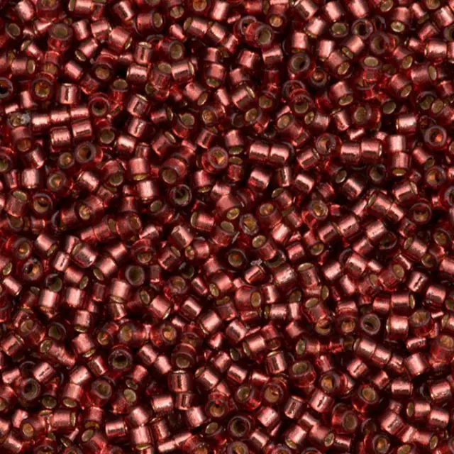 Χάντρα Miyuki Delica 11/0 - DB2160- Silver Lined Duracoat Magenta ~7gr
