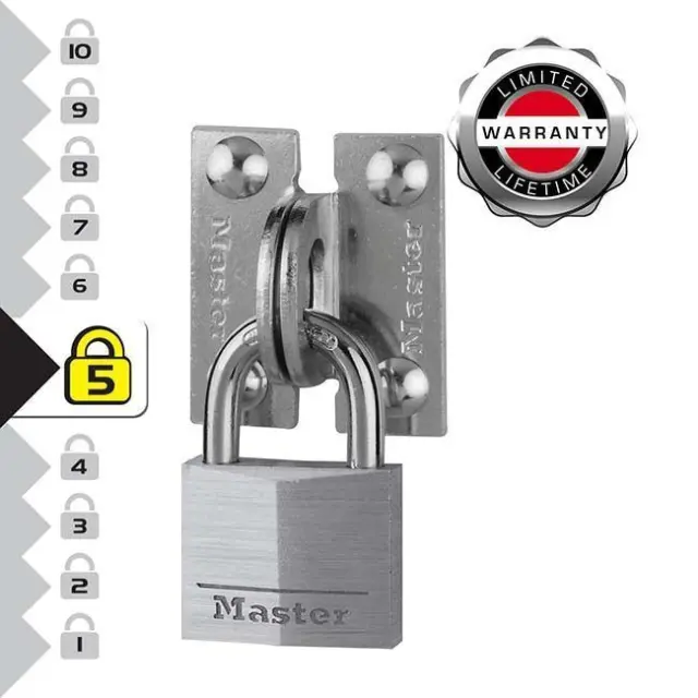 Master Lock 914060REURD - Σετ 2 τεμάχια γωνιακής θηλιάς 3