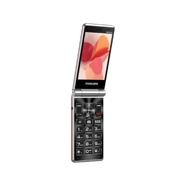 Maxcom MM835 4G (Dual Sim) 3.5"+ 2.4” με Κάμερα, Φακό, Ραδιόφωνο και Πλήκτρο Έκτακτης Ανάγκης Μωβ 3