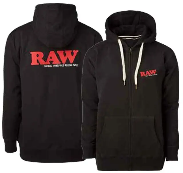 RAWthentic Φούτερ Original Zipper Black «Raw Edition» με Φερμουάρ - Μαύρο - XLarge 2