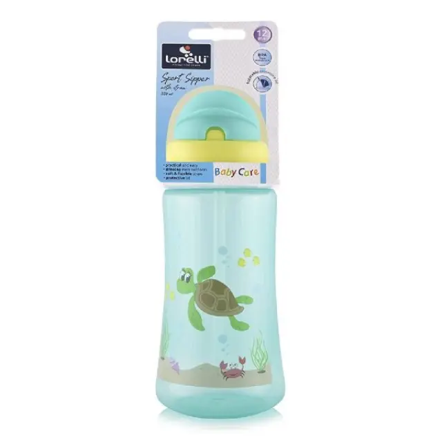 Lorelli Εκπαιδευτικό Κύπελλο με Μαλακό Στόμιο 330ml Green 10200930003 2