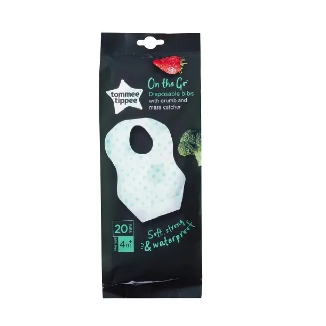 Tommee Tippee Σαλιάρες μιας Χρήσης (4+ μηνών) 20pcs