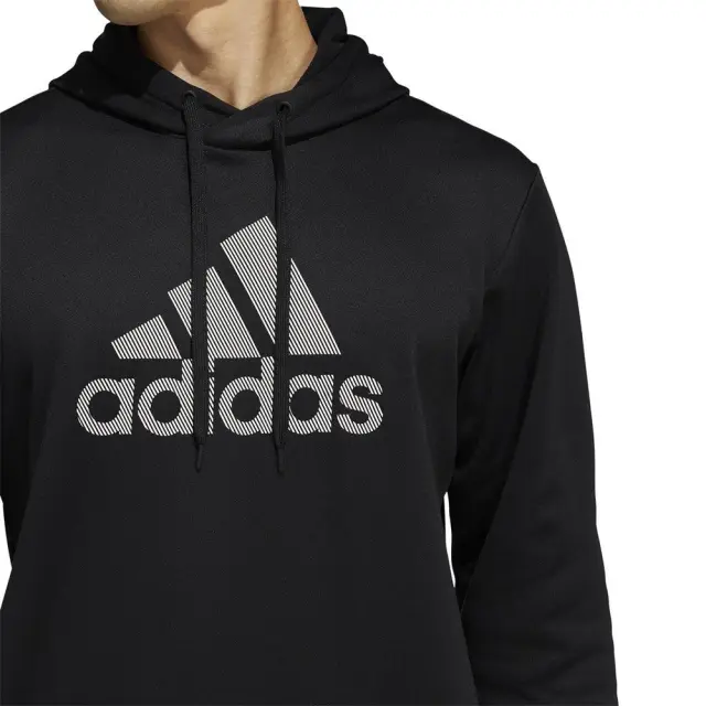 adidas M Game And Go Pullover Hoodie (GR7392-Black) - Μαύρο - M 2