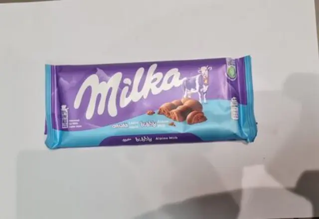 Milka Σοκολάτα Γάλακτος Bubbly Alpine Milk 95gr Συσκ. 14 τμχ