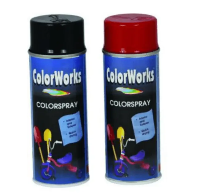 COLORWORKS ΣΠΡΕΙ ΒΑΦΗΣ ΓΥΑΛΙΣΤΕΡΟ ΑΛΚΥΔΙΚΟ 400ML - ΑΣΗΜΙ